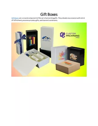 Gift Boxes