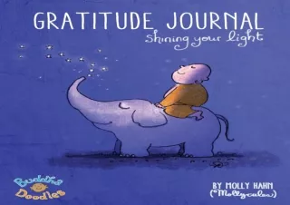 READ PDF Buddha Doodles Gratitude Journal: Shining Your Light