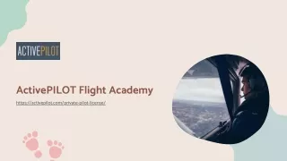 Private Pilot License Los Angeles | Activepilot.com