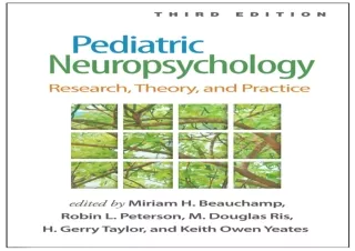 PDF Pediatric Neuropsychology: Research, Theory, and Practice