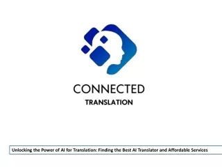 Unlocking the Power of AI for Translation Finding the Best AI Translator and Affordable Services