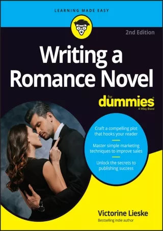 Read ebook [PDF] Writing a Romance Novel For Dummies (For Dummies (Language & Literature))