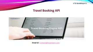 Travel Booking API