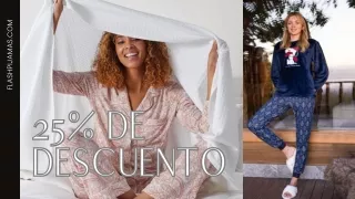 Pijamas de invierno para Mujer con 25% de descuento