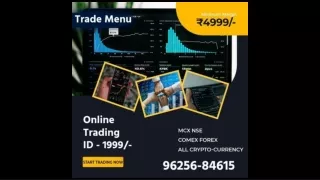 Dabba Trading Account Opening | 9625684615 | Trade Menu