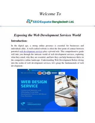 Web Development Services