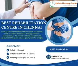 Best Rehabilitation Centre in Chennai