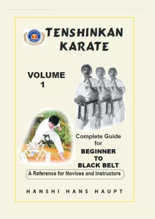 Download Book [PDF] Tenshinkan Karate: Complete Guide for Beginner to Black Belt