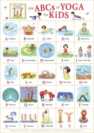 READ [PDF] The ABCs of Yoga for Kids Poster ebooks