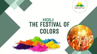 Holi - The Festival of Colors