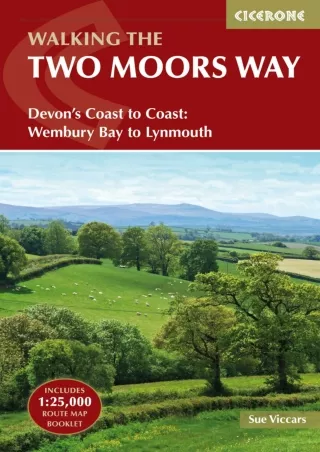 Download Book [PDF] The Two Moors Way: Devon's Coast to Coast: Wembury Bay to Ly