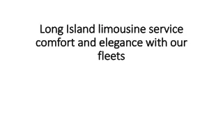 Long Island limousine service comfort and elegance with