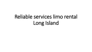 Reliable services limo rental Long Island