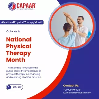 National Physical Therapy Month | Physiotherapy in Hulimavu, Bangalore | CAPAAR