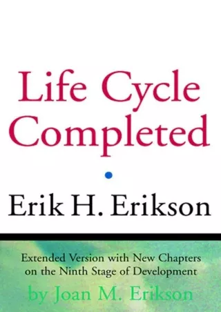 Download [PDF] The Life Cycle Completed