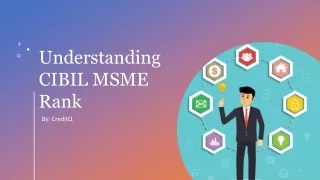 Understanding CIBIL MSME Rank