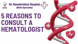 5 Reasons To Consult a Hematologist (1)