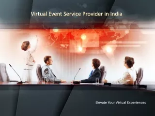 Virtual Event Service Provider in India