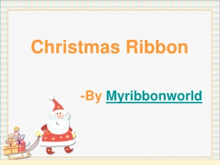 Tips on Decoration with Christmas ribbon