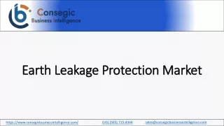 Earth Leakage Protection Market