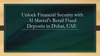 Retail Fixed deposits (1)