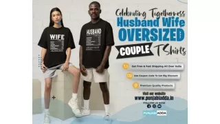 Unbreakable Bond Husband Wife Couple T Shirts at Punjabi Adda