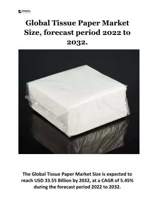 Global Tissue Paper Market Size