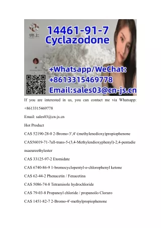 top supplier 14461-91-7Cyclazodone