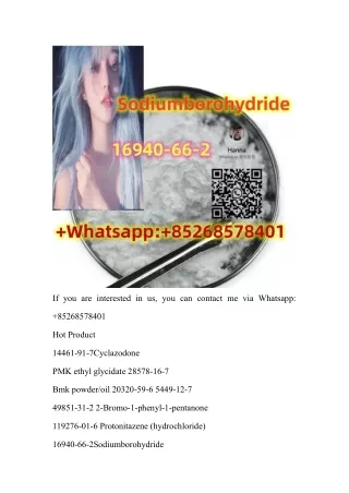 Hot Selling 16940-66-2Sodiumborohydride