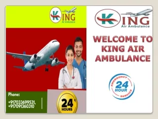 Best Medical Attendants- King Air Ambulance Service in Delhi