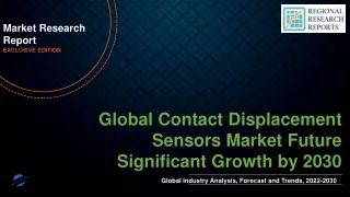 Contact Displacement Sensors Market Future Significant Growth by 2030