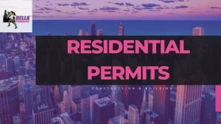 Residential Permits