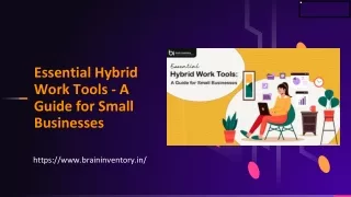 Essential Hybrid Work Tools - A Guide for Small Businesses