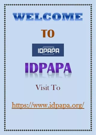 Find and Buy Fake ID USA from IDPAPA - Your Source for High-Quality State IDs