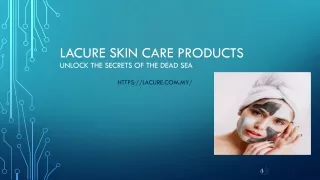 Buy Skin Care Products Online - Beauty Products | Lacure