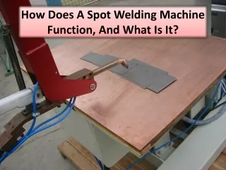 Workings of Spot Welding