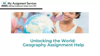 Top-Notch Geography Assignment Help in Canada By Professional Experts