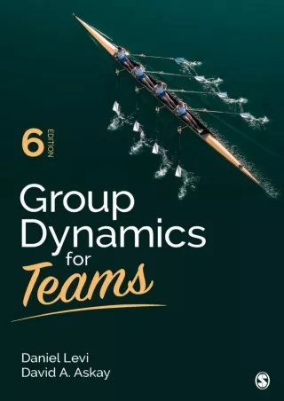 PDF/READ Group Dynamics for Teams