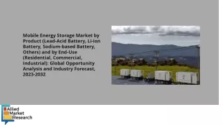 Mobile Energy Storage Market pdf