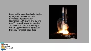 Expendable Launch Vehicle Market pdf