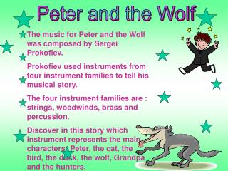 PPT - Peter and the Wolf PowerPoint Presentation - ID:1256264