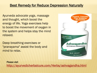 Best Remedy for Reduce Depression Naturally