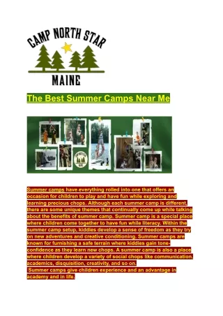 The Best Summer Camps Near Me (1)