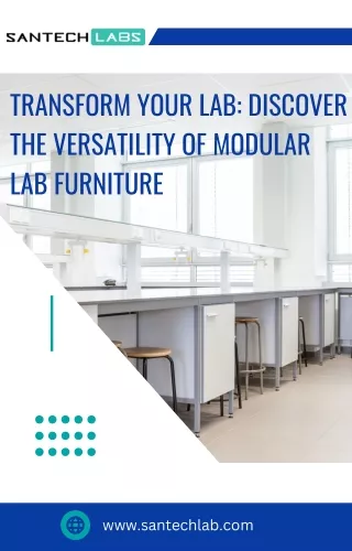 Transform Your Lab Discover the Versatility of Modular Lab Furniture