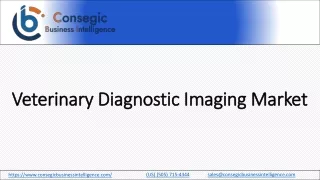 Veterinary Diagnostic Imaging Market