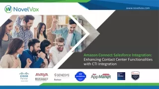 Amazon Connect Salesforce Integration -Enhancing Contact Center Functionalities with CTI Integration