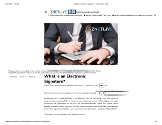 What is an Electronic Signature? Key Characteristics to Know
