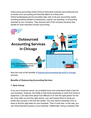 What are the 10 Benefits of Outsourcing Your Accounting Functions?