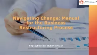 Navigating Change: Manual for the Business Restructuring Process