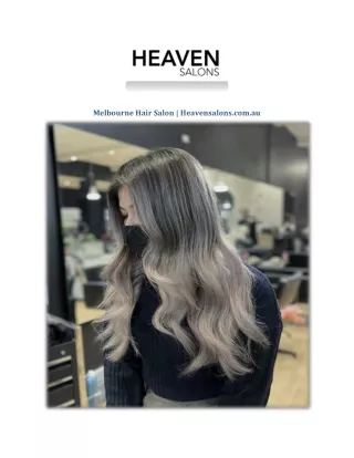 Melbourne Hair Salon | Heavensalons.com.au